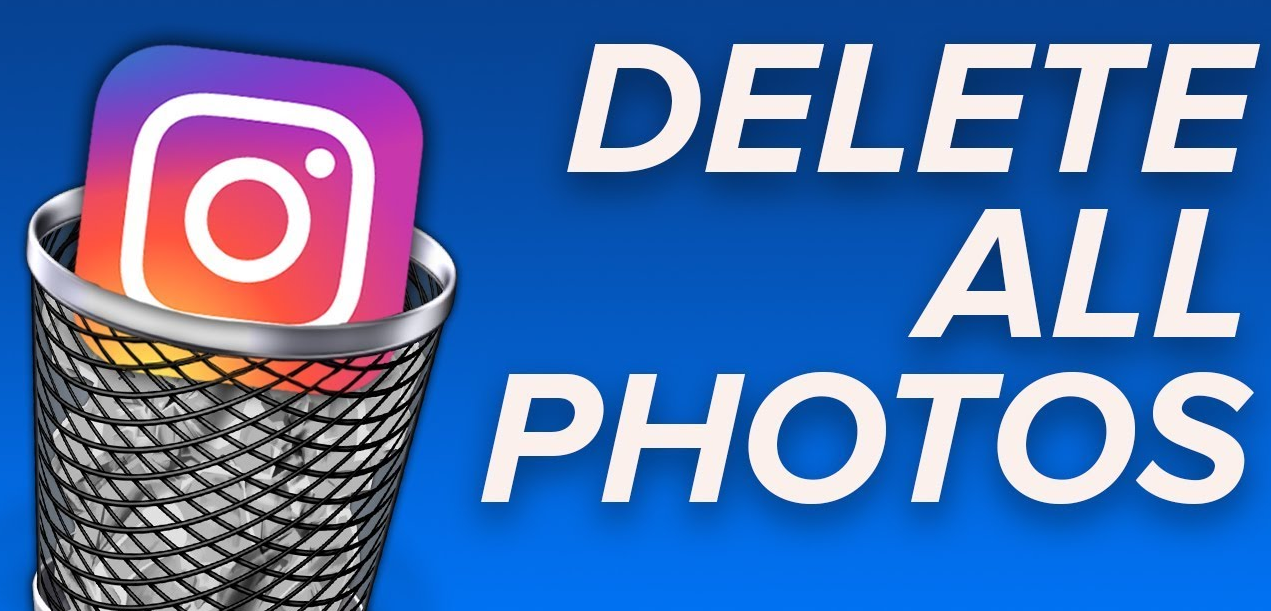 Delete All Instagram Photos