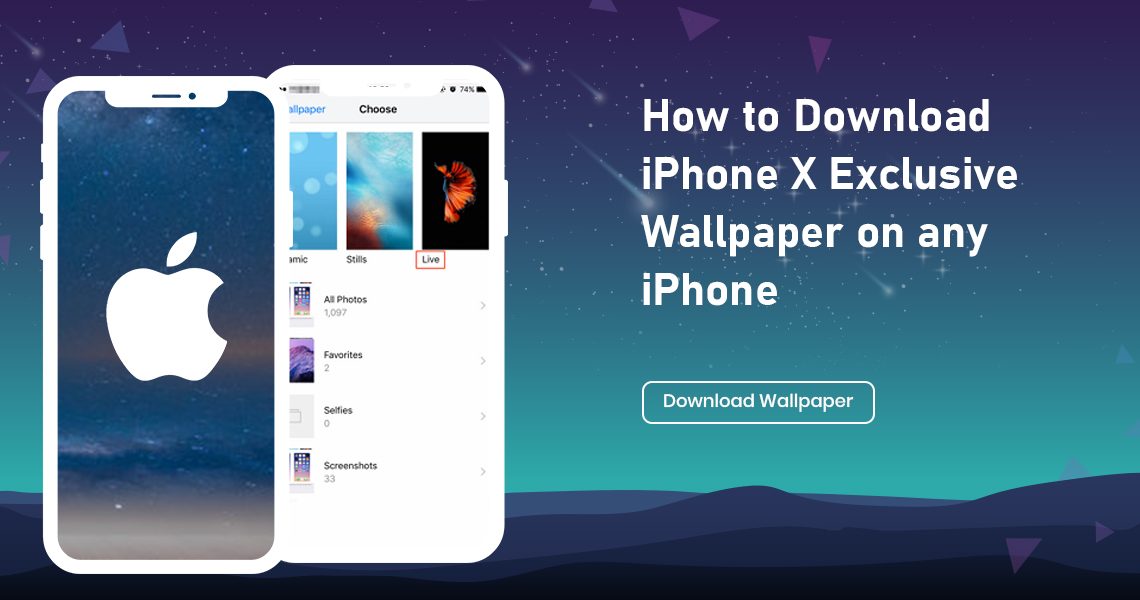 Download iPhone X Exclusive Wallpaper