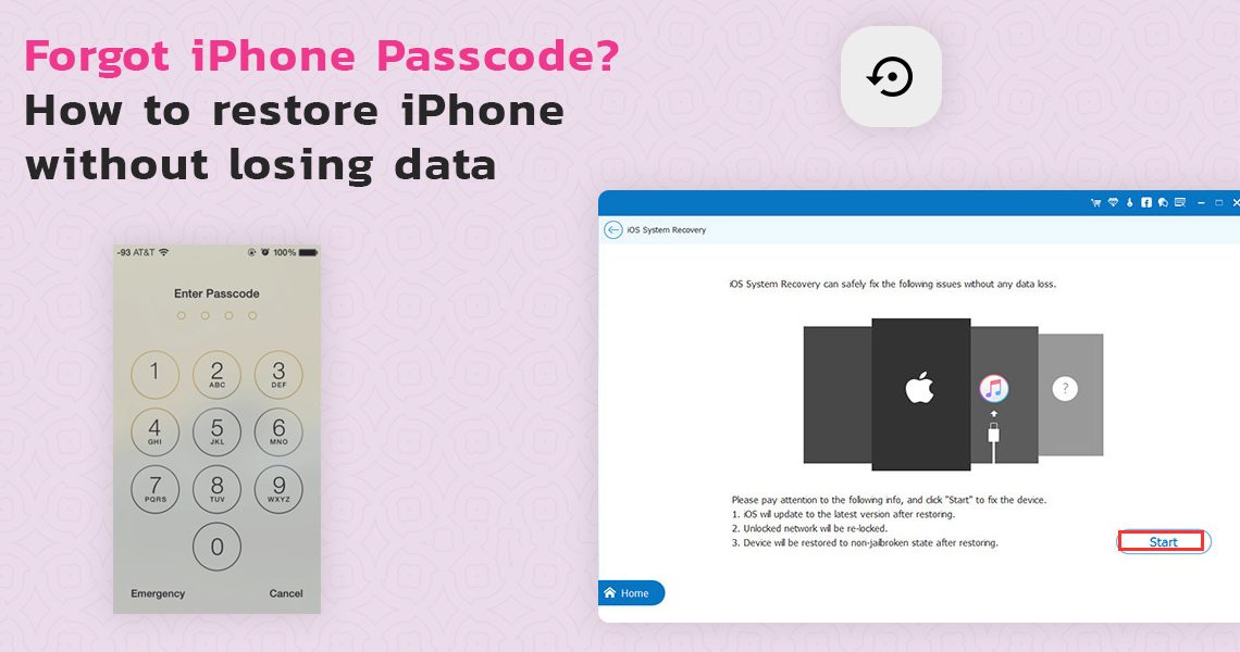 Forgot iPhone Passcode