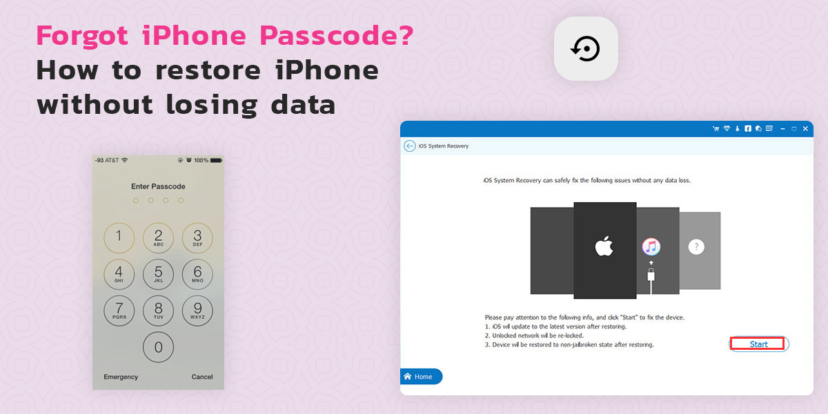 how to reset the password to unlock iphone backup