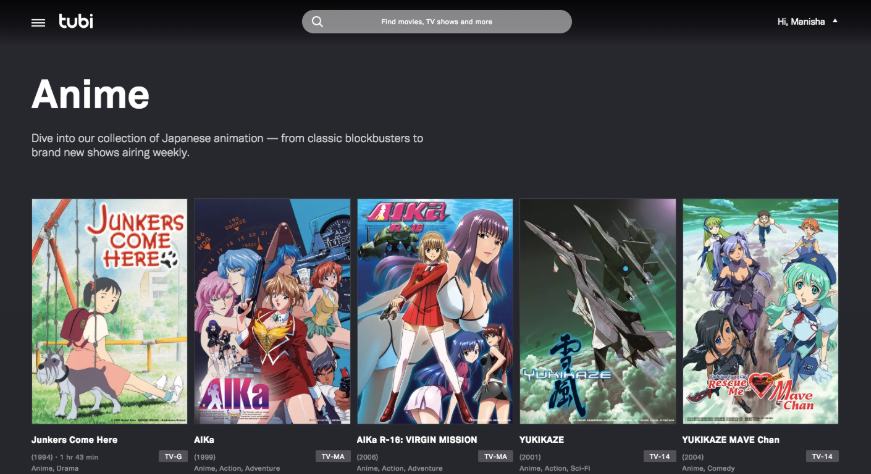 tubi tv